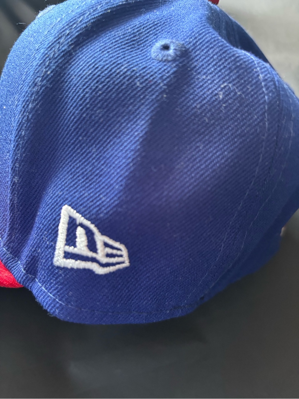 New Era Kids Navy and Red 59FIFTY Cap with Dominican Flag Patch - Picture 5 of 9